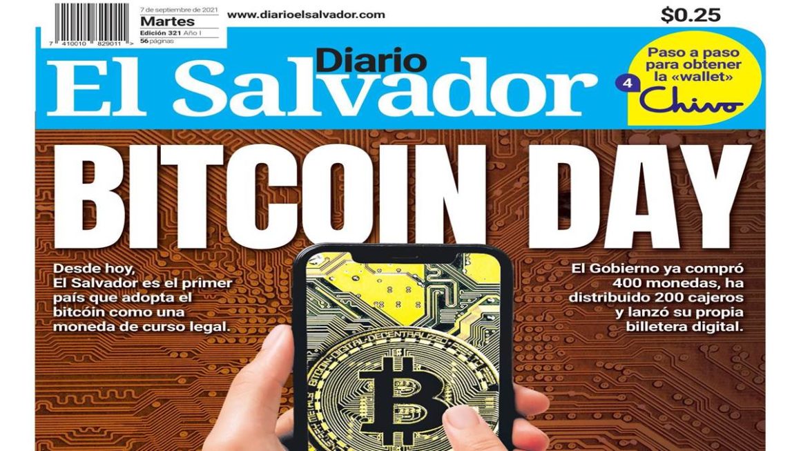 El 7 de septiembre es el ‘Día de Bitcoin’ en El Salvador cuando BTC se convierte en moneda de curso legal